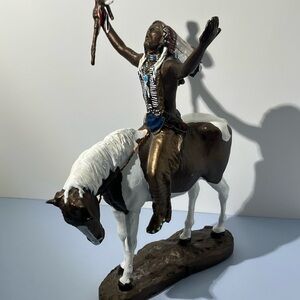 Deliverance Chuck REN the Hamilton collection bronze sculpture 1993